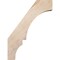 Ekena Millwork 3 1/2"W x 12"D x 16"H Balboa Smooth Knee Brace, Douglas Fir BRC04X12X16BOA00SDF - alternate 2